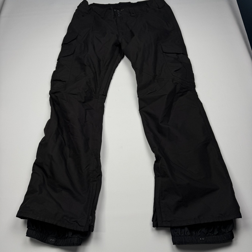 Burton MB Cargo Snow Pants Mens XL Tall Black DRYRIDE Waterproof Ski Snowboard